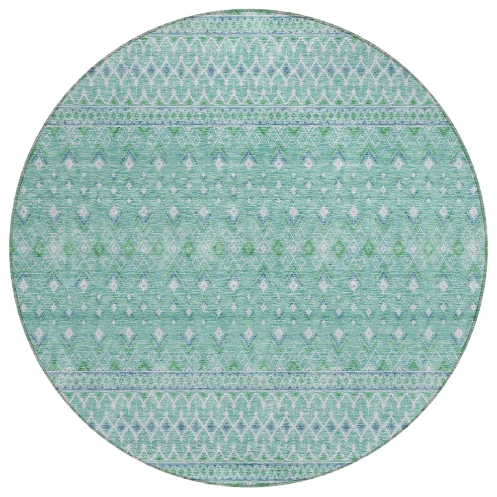 Chantille ACN709 Aqua 8' x 8' Rug
