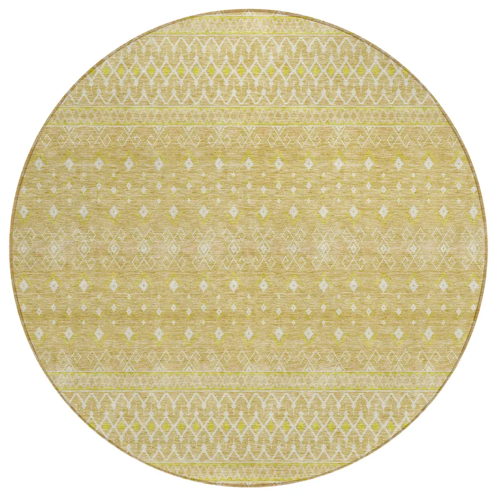 Chantille ACN709 Gold 8' x 8' Rug