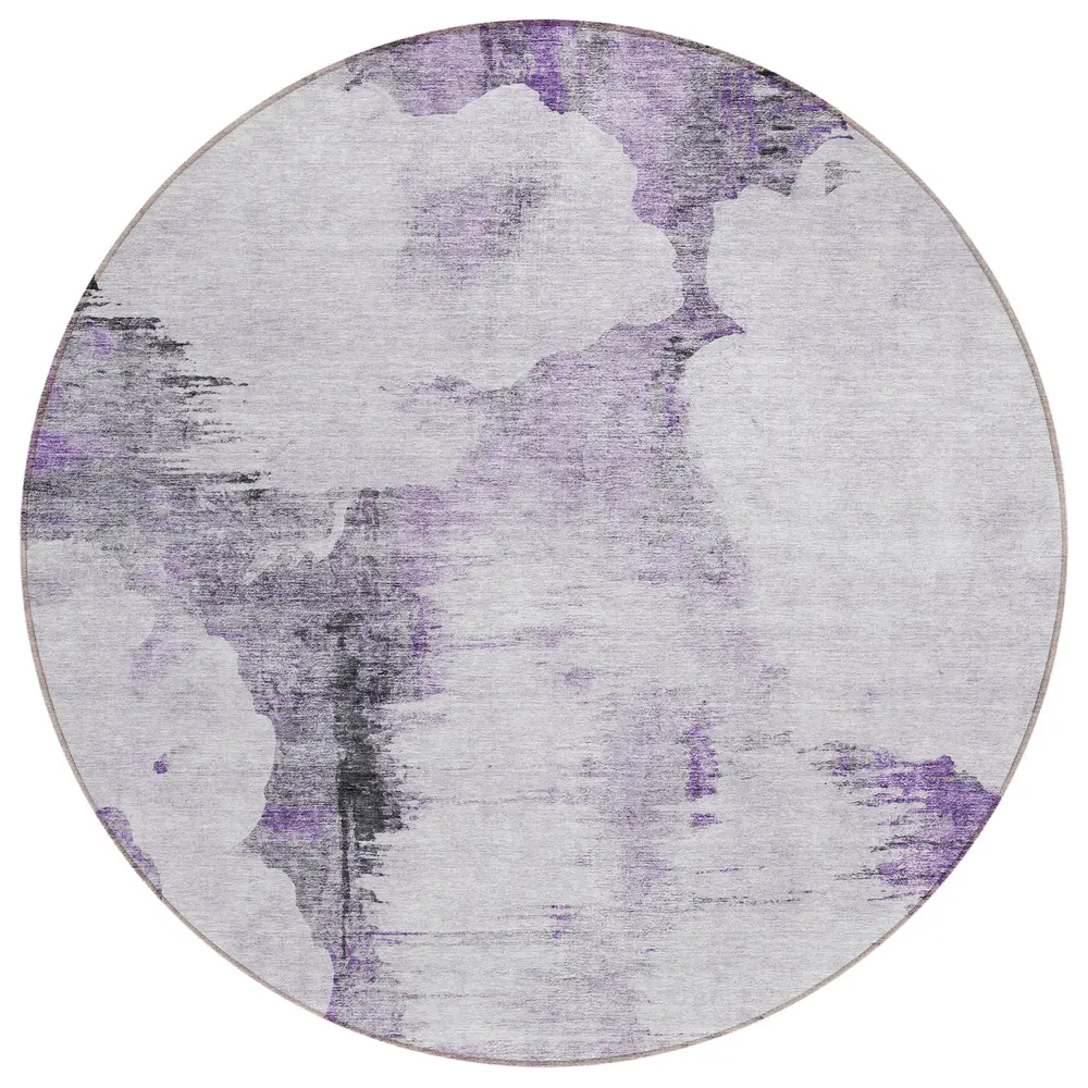 Chantille ACN710 Purple 8' x 8' Rug