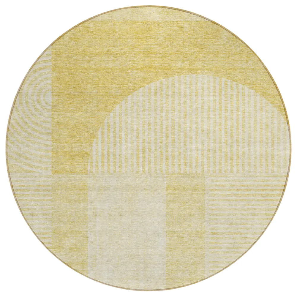 Chantille ACN711 Gold 8' x 8' Rug
