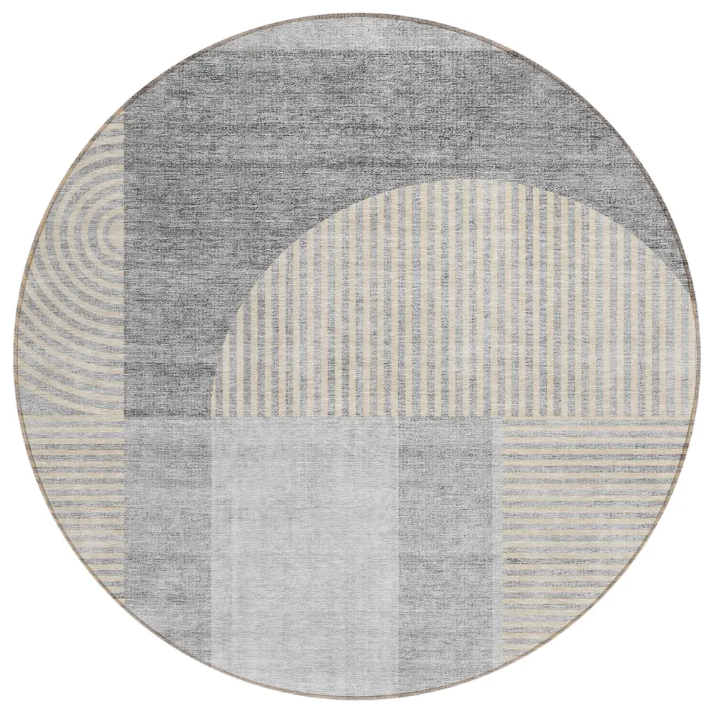 Chantille ACN711 Silver 8' x 8' Rug