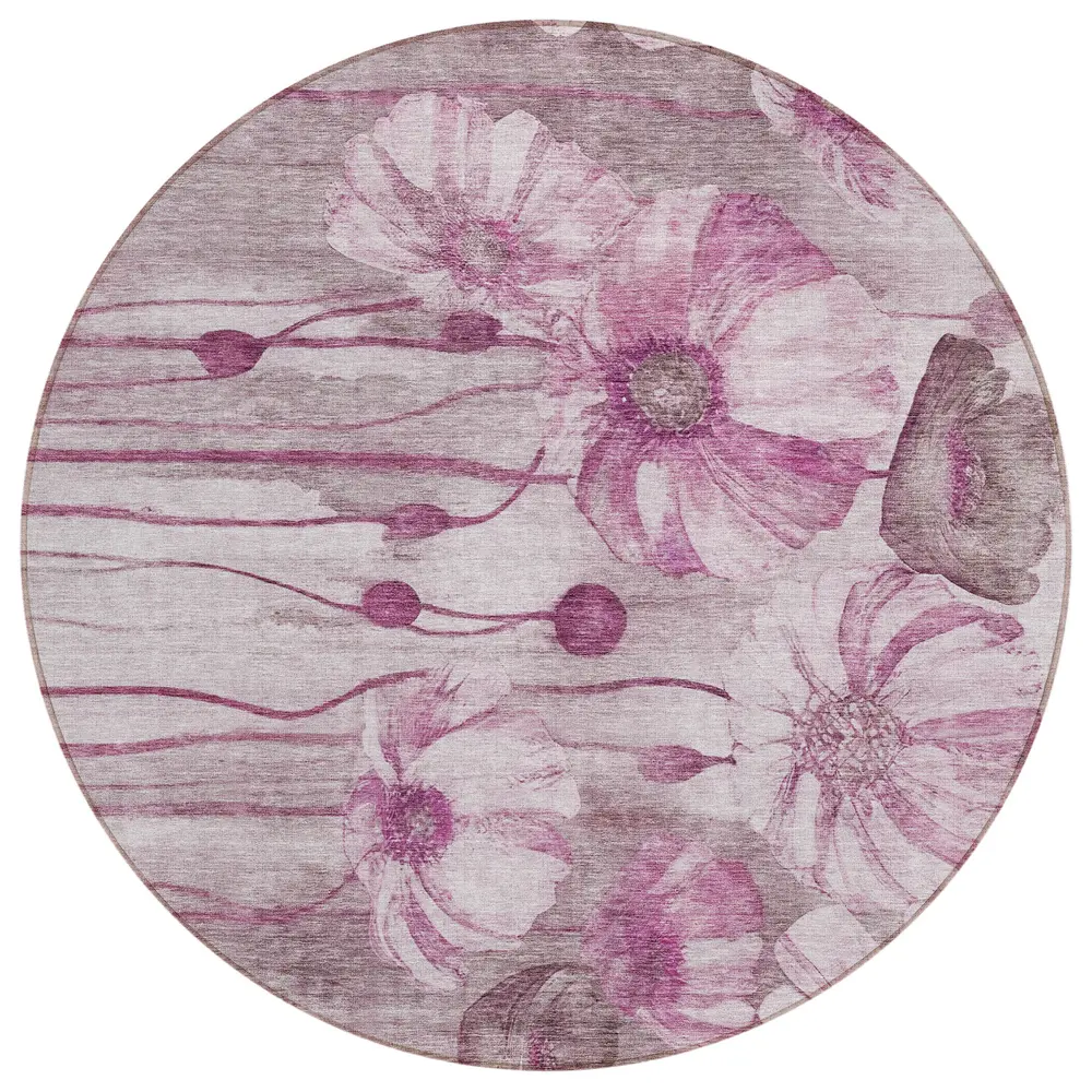 Chantille ACN712 Plum 8' x 8' Rug