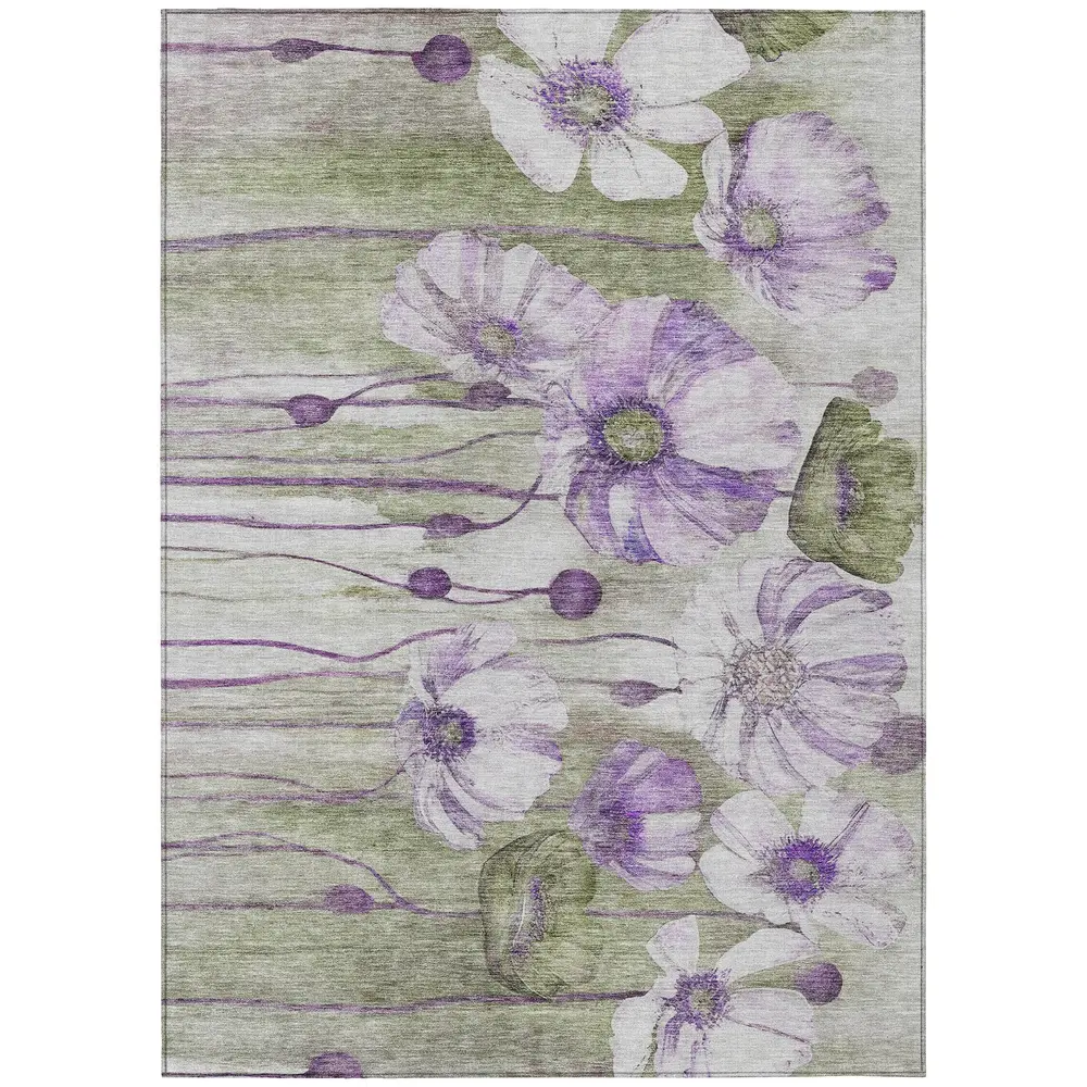 Chantille ACN712 Purple 8' x 10' Rug