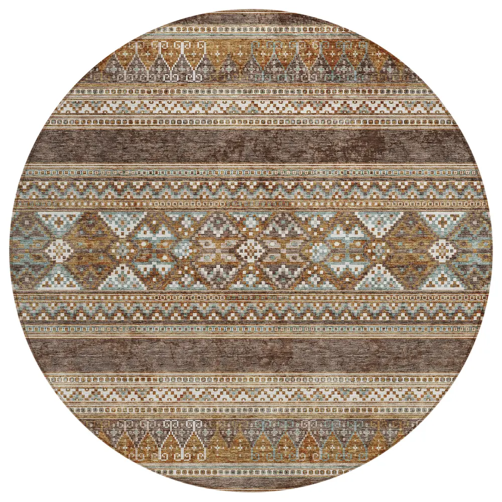 Chantille ACN714 Chocolate 8' x 8' Rug