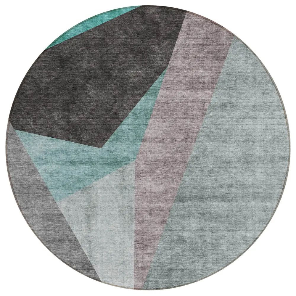 Chantille ACN716 Teal 8' x 8' Rug