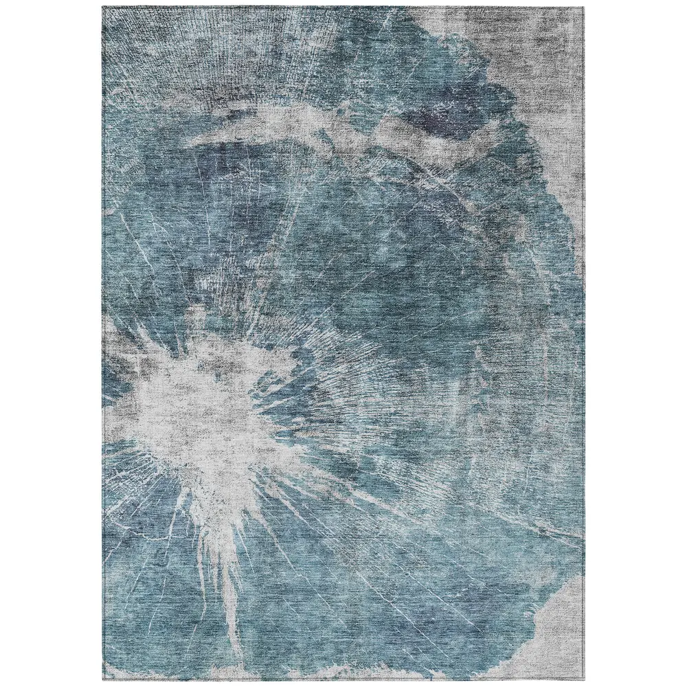 Chantille ACN719 Teal 5' x 7'6