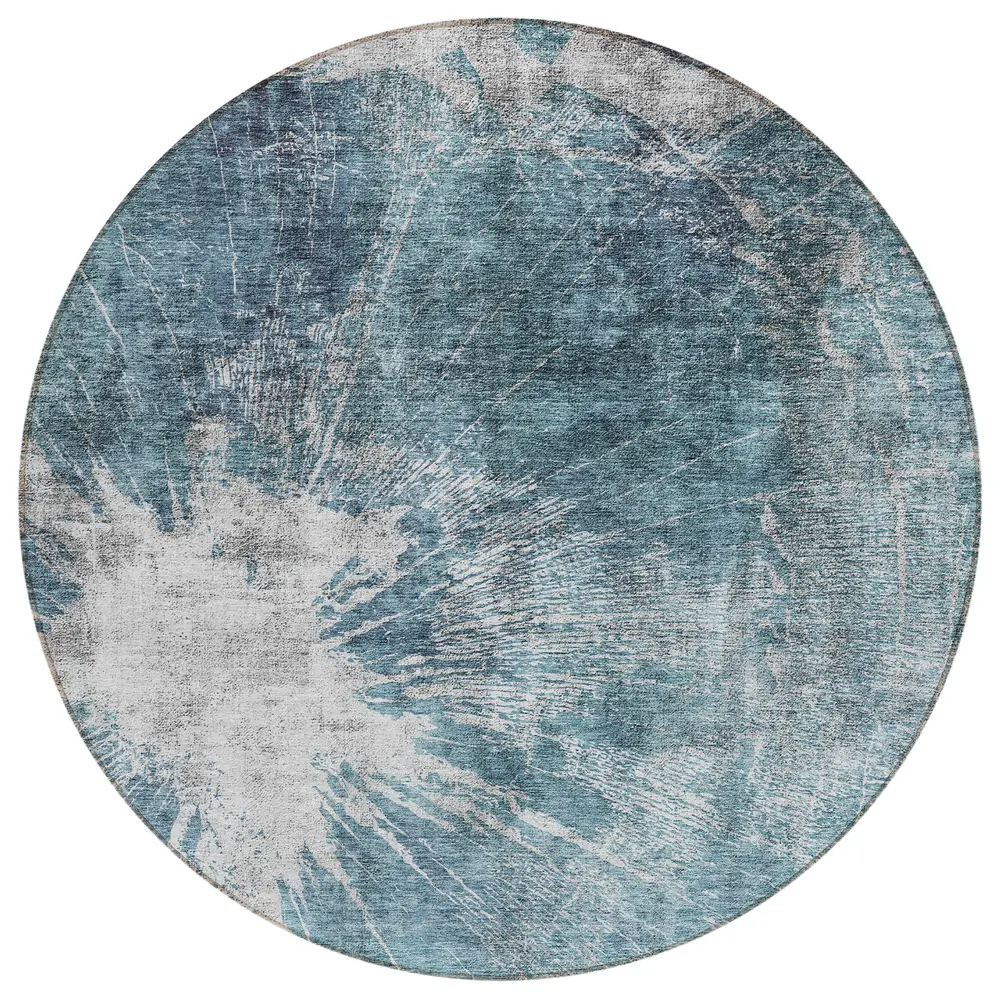 Chantille ACN719 Teal 8' x 8' Rug