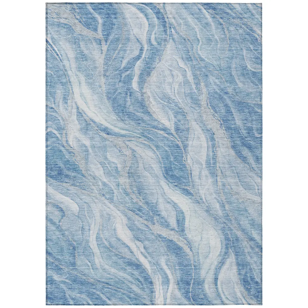 Chantille ACN720 Blue 3' x 5' Rug