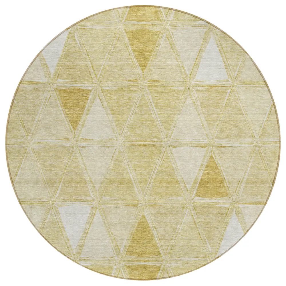 Chantille ACN722 Gold 8' x 8' Rug