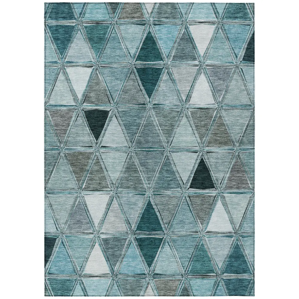 Chantille ACN722 Teal 5' x 7'6