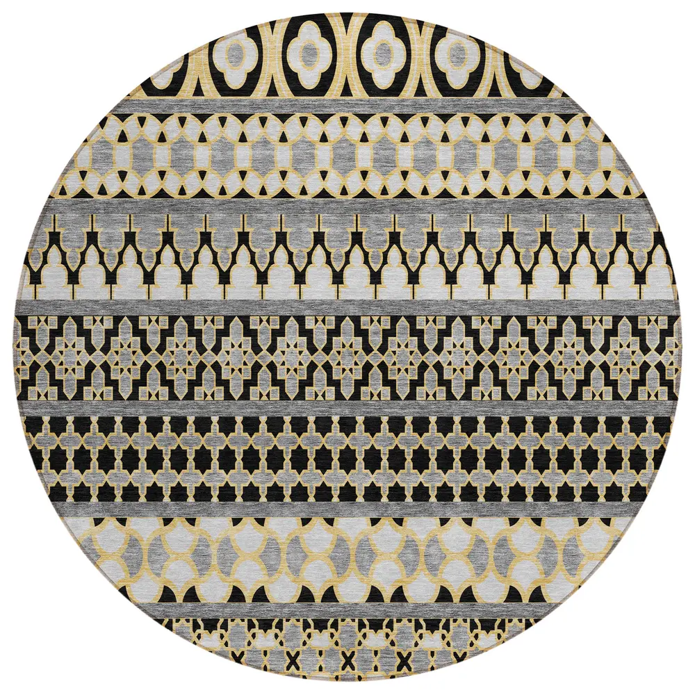 Chantille ACN726 Charcoal 8' x 8' Rug