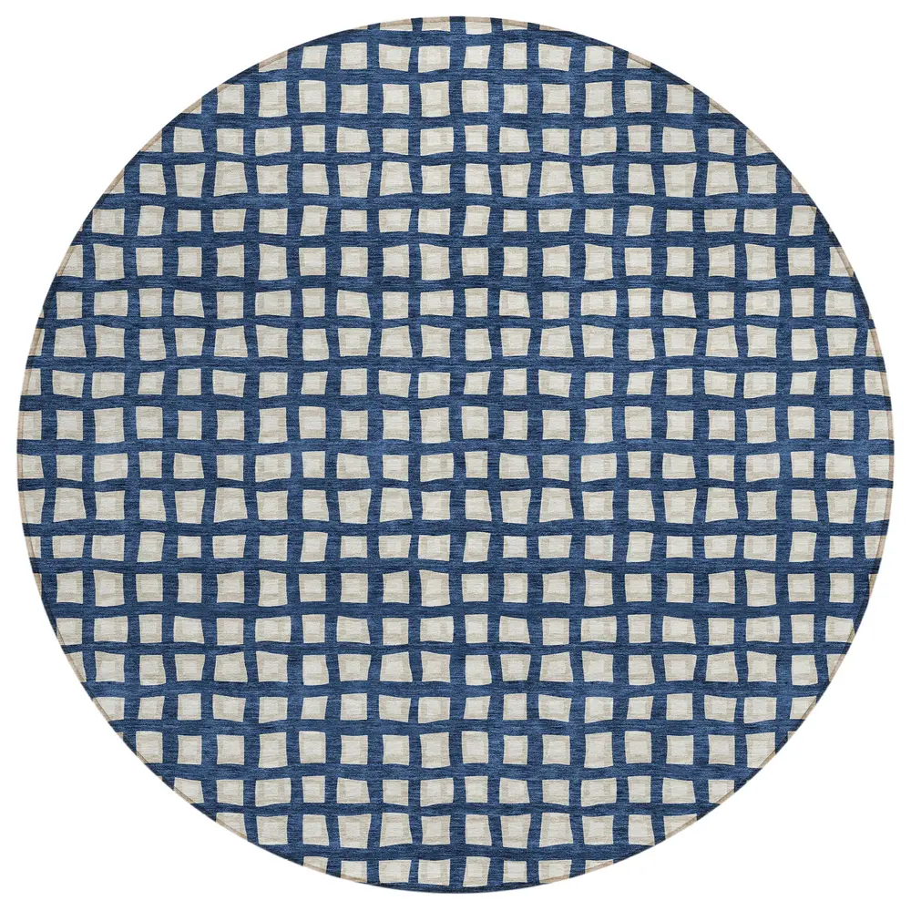 Chantille ACN727 Blue 8' x 8' Rug
