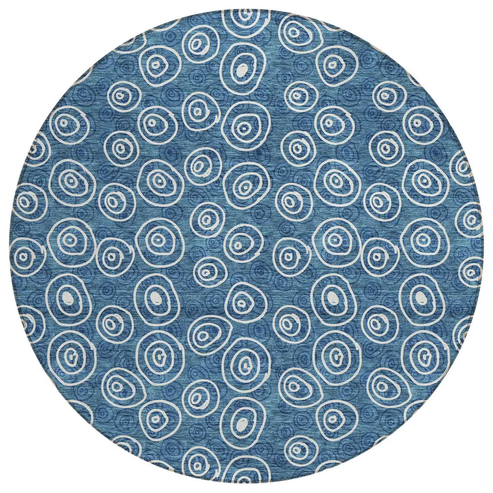Chantille ACN728 Blue 8' x 8' Rug