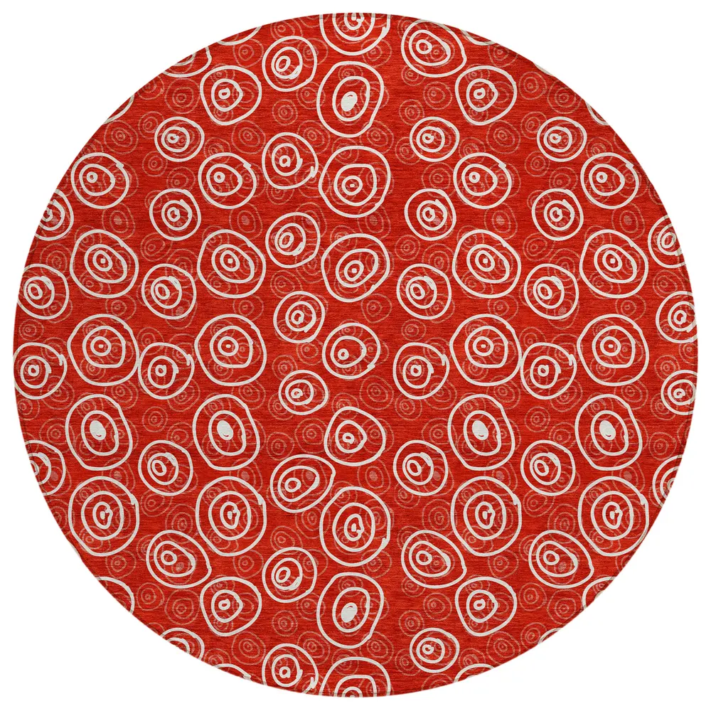 Chantille ACN728 Red 8' x 8' Rug