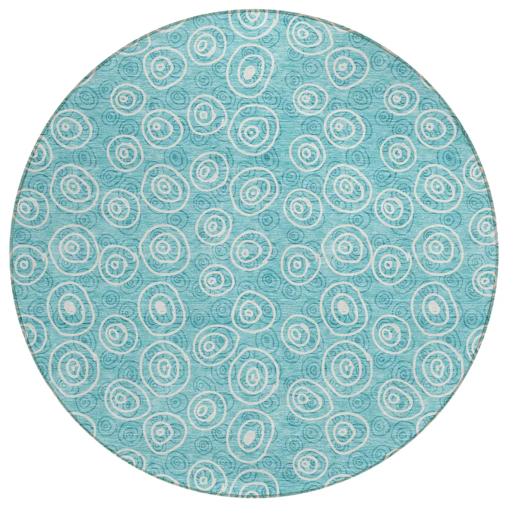 Chantille ACN728 Teal 8' x 8' Rug