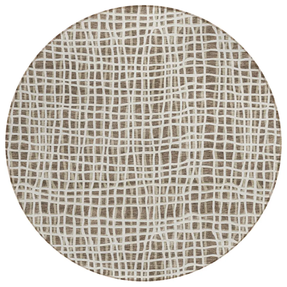 Chantille ACN729 Brown 8' x 8' Rug