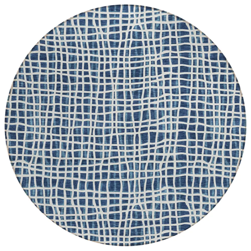 Chantille ACN729 Navy 8' x 8' Rug