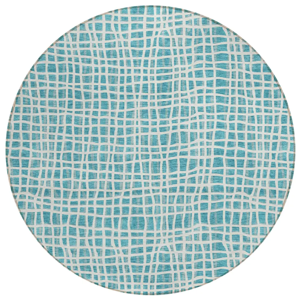 Chantille ACN729 Teal 8' x 8' Rug
