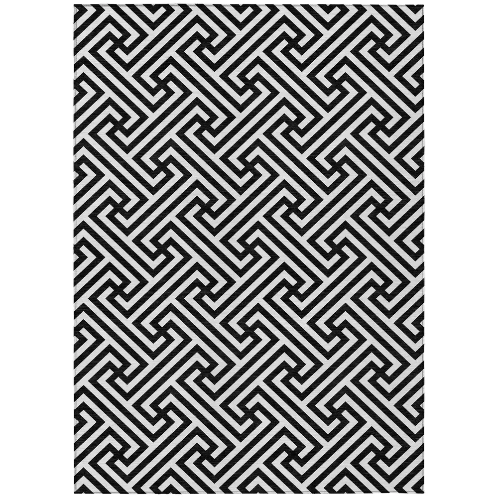 Chantille ACN731 Black 3' x 5' Rug