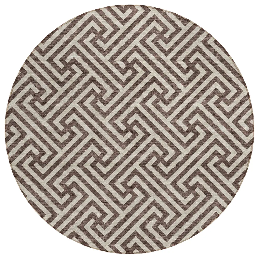 Chantille ACN731 Brown 8' x 8' Rug
