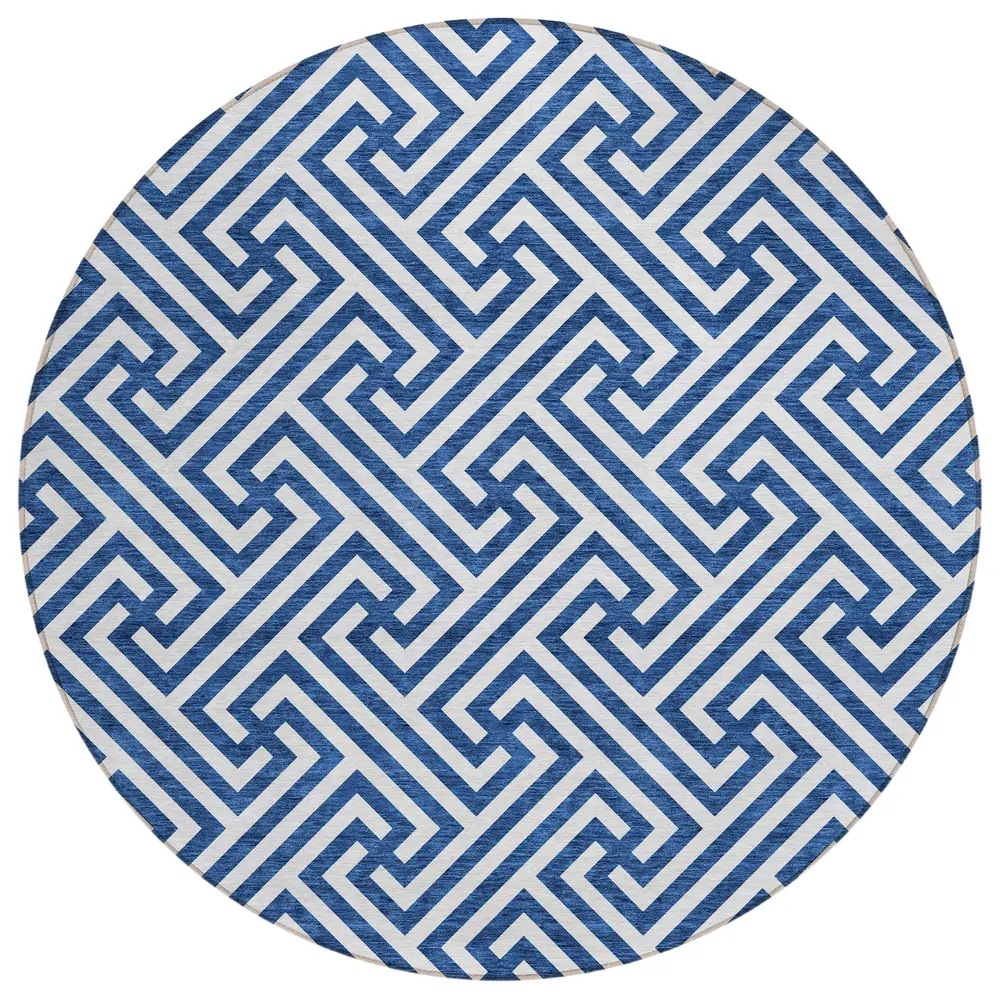 Chantille ACN731 Blue 8' x 8' Rug