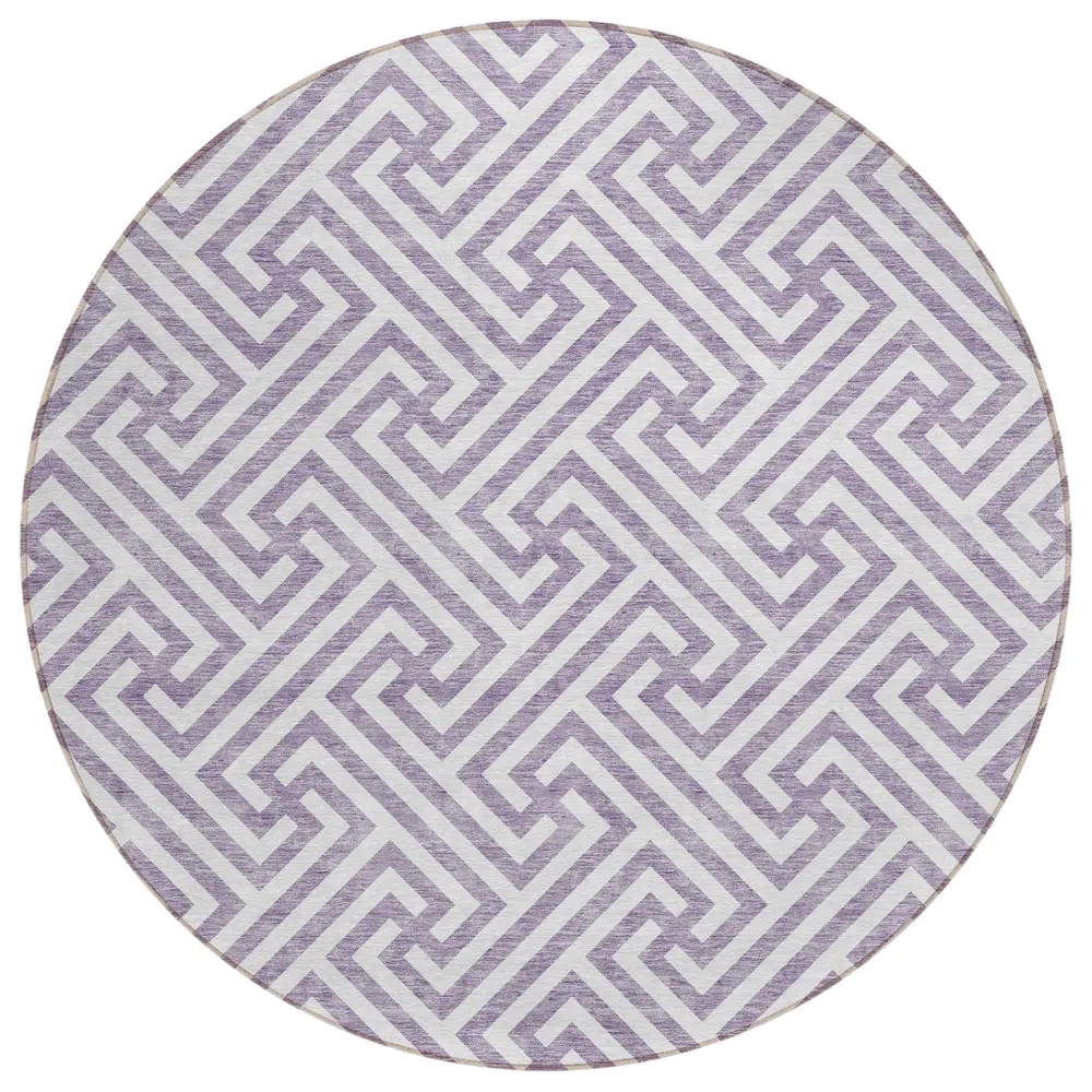 Chantille ACN731 Purple 8' x 8' Rug