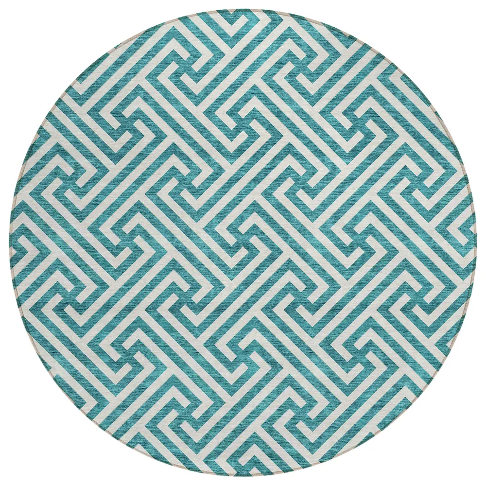 Chantille ACN731 Teal 8' x 8' Rug