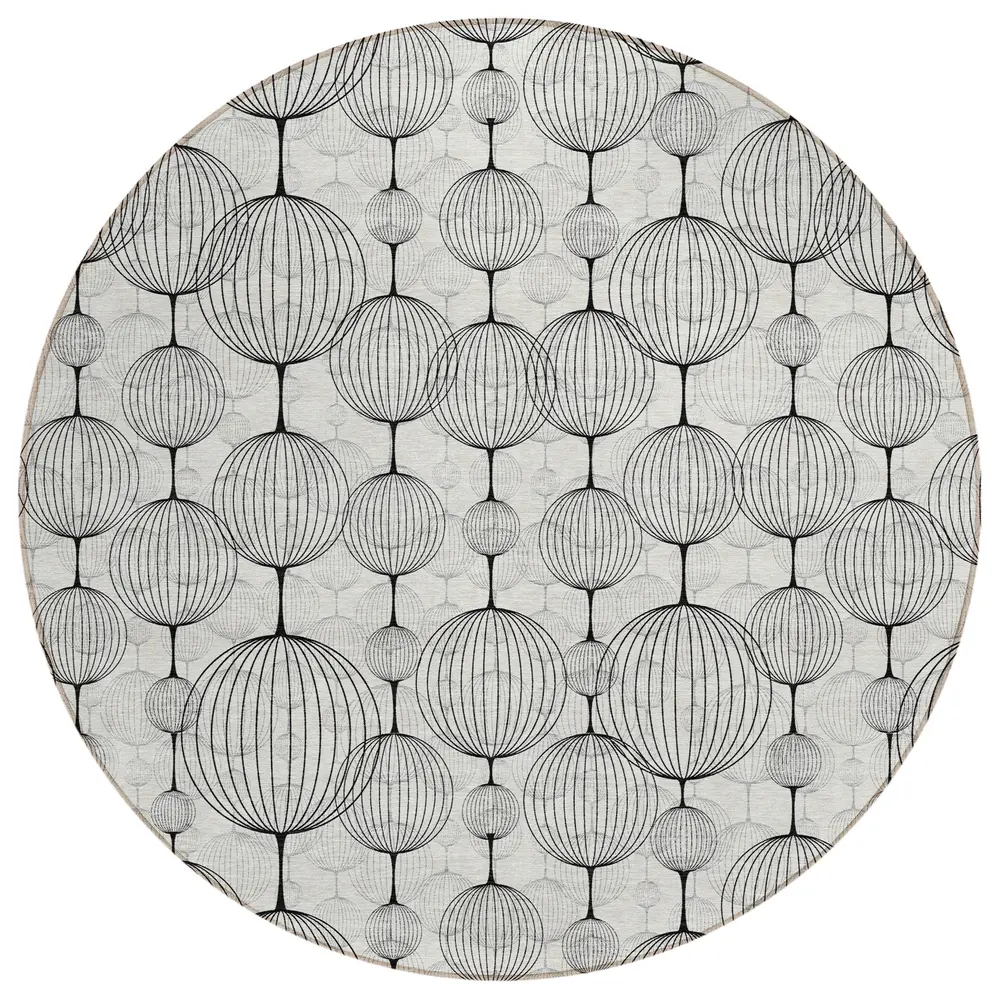 Chantille ACN732 White 8' x 8' Rug