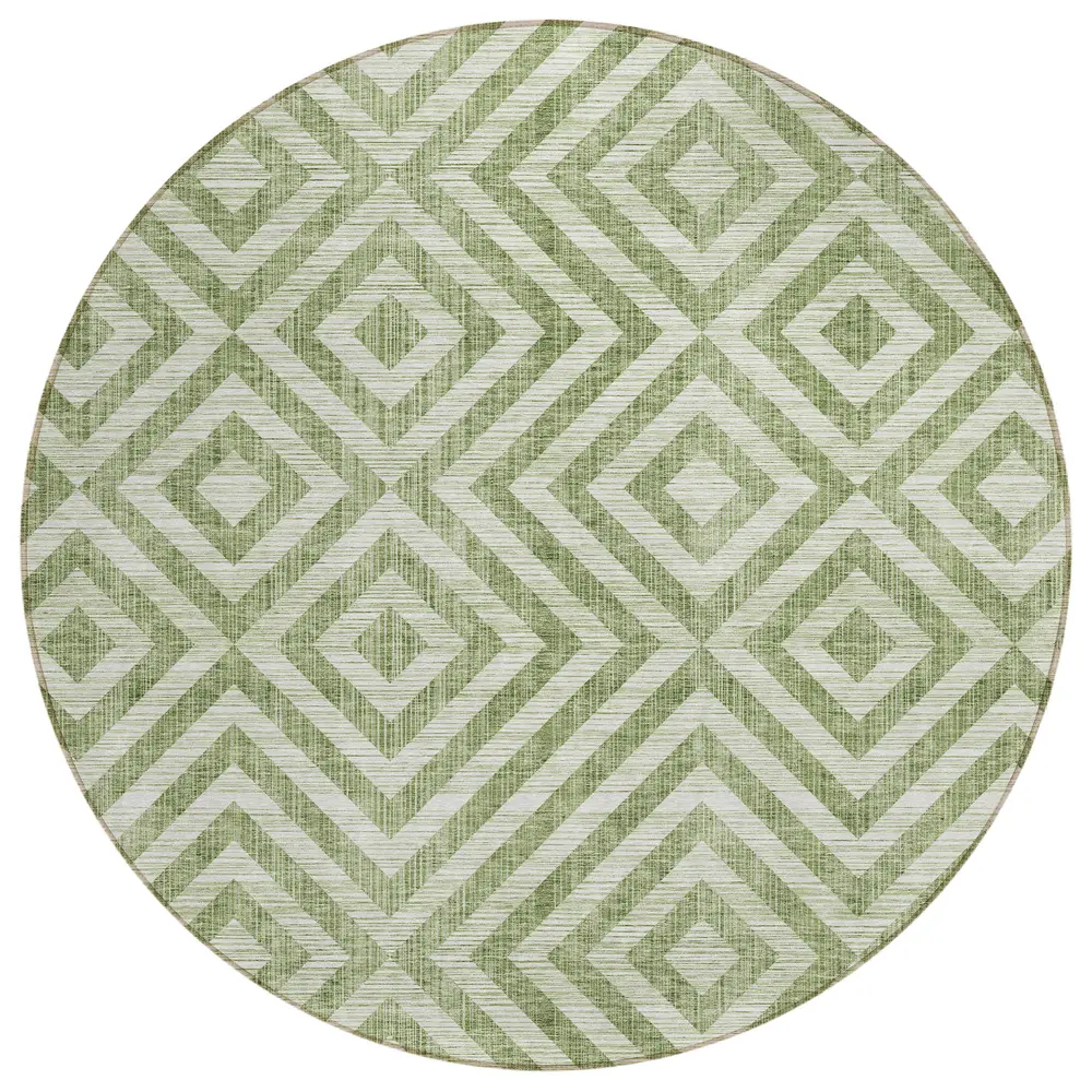 Chantille ACN733 Green 8' x 8' Rug