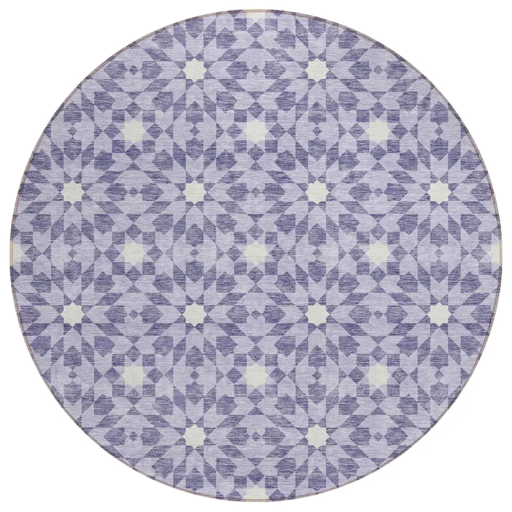 Chantille ACN734 Lilac 8' x 8' Rug