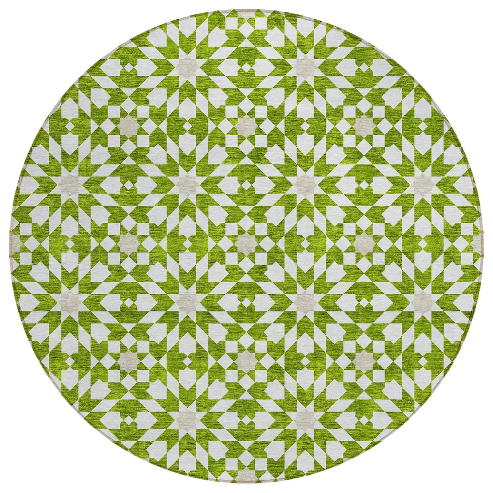 Chantille ACN734 Lime 8' x 8' Rug