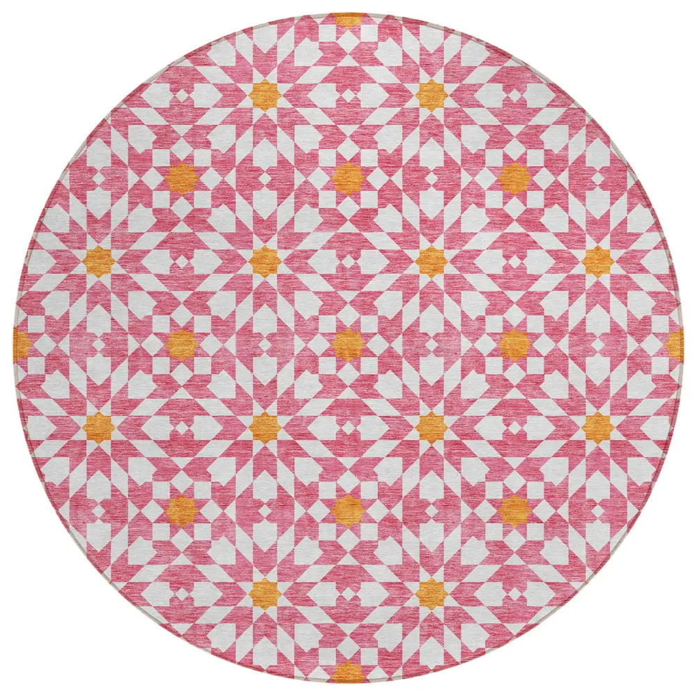 Chantille ACN734 Pink 8' x 8' Rug