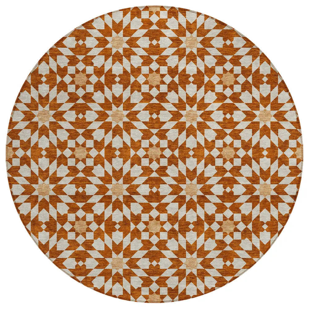 Chantille ACN734 Paprika 8' x 8' Rug