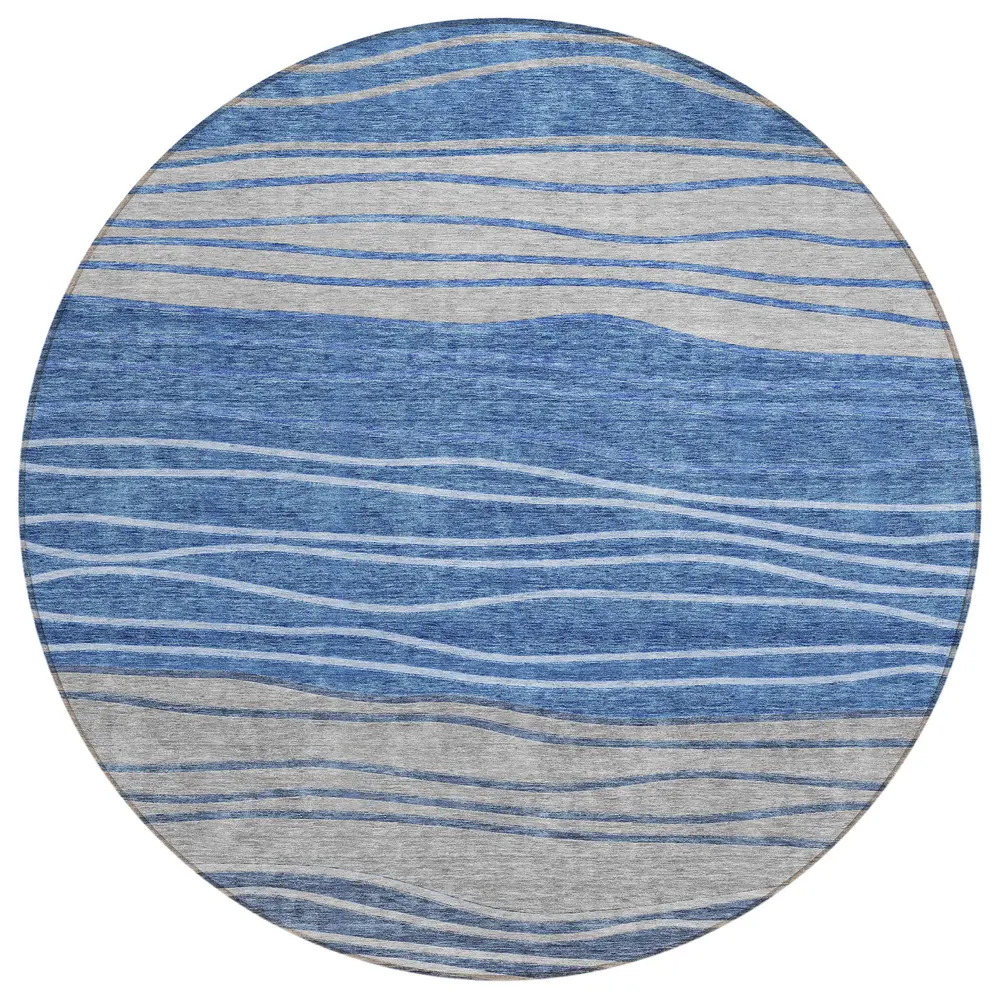 Chantille ACN735 Blue 8' x 8' Rug