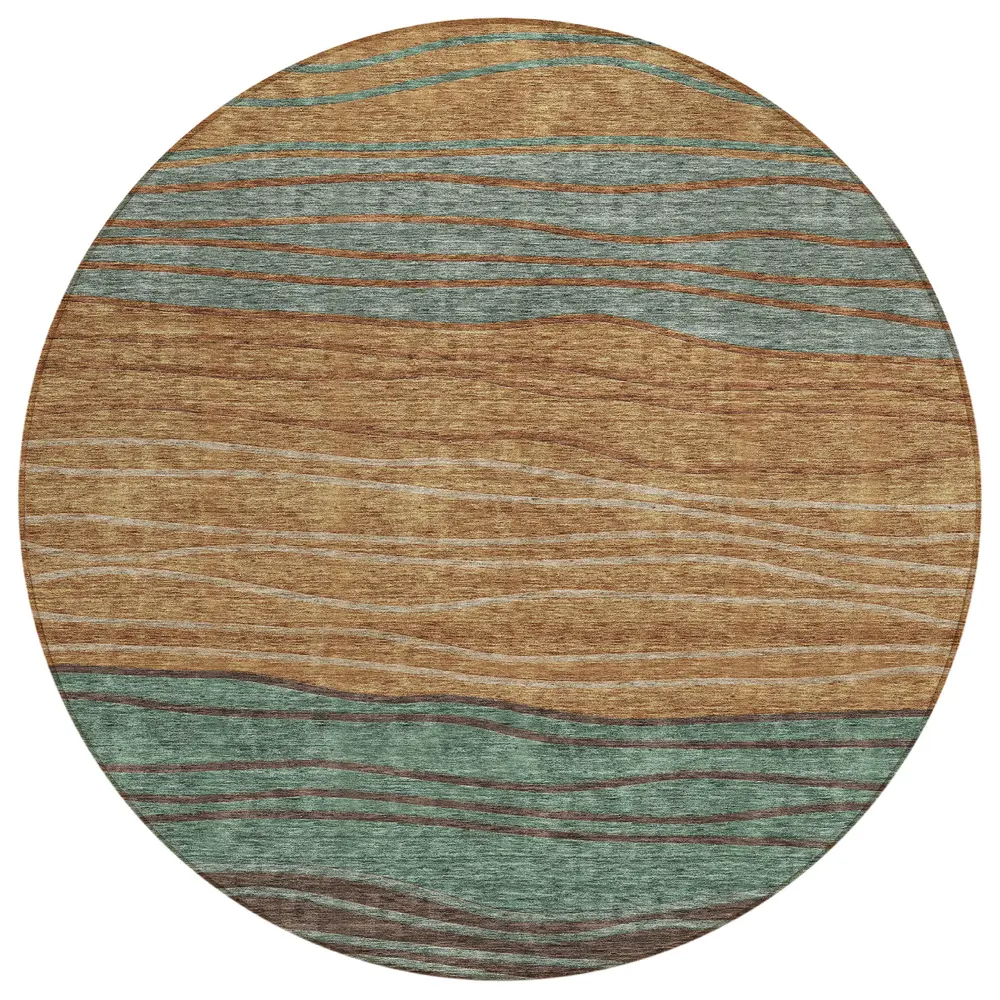 Chantille ACN735 Terracotta 8' x 8' Rug