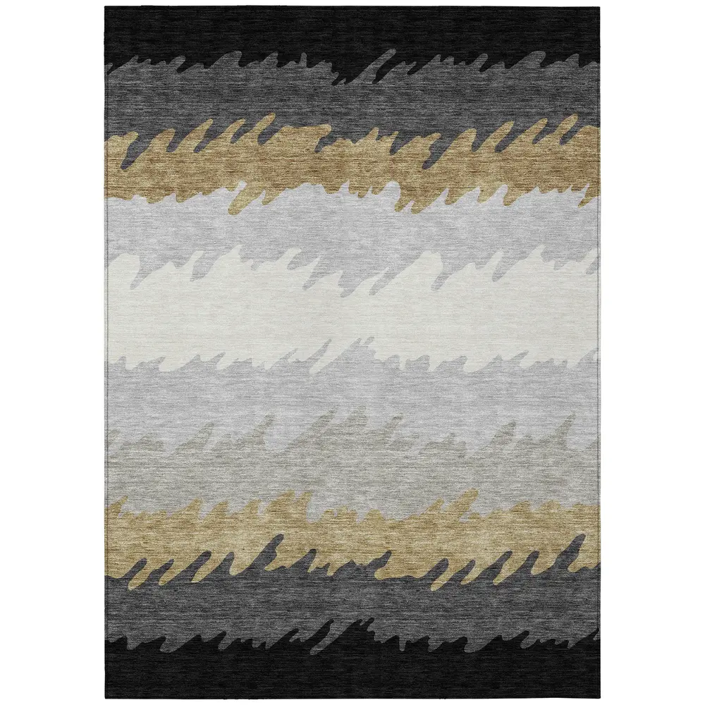 Chantille ACN736 Black 3' x 5' Rug