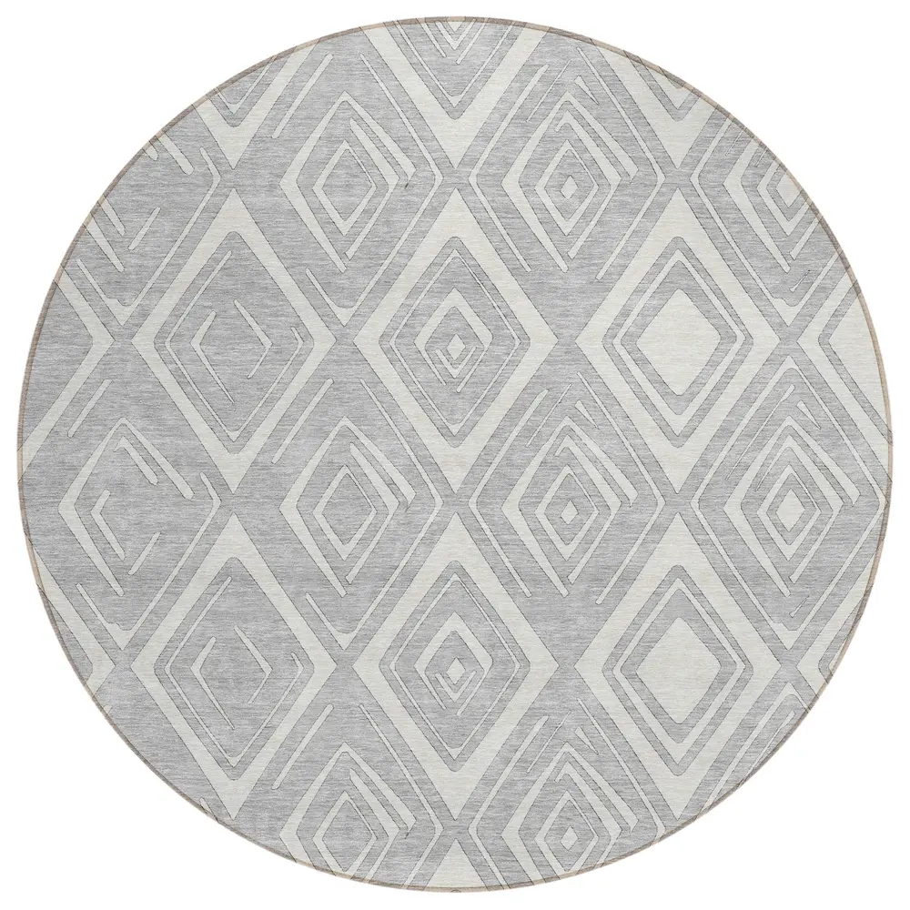 Chantille ACN737 Silver 8' x 8' Rug