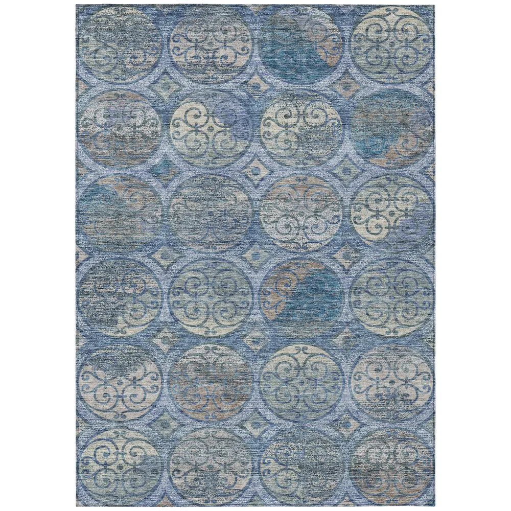 Chantille ACN738 Blue 8' x 10' Rug