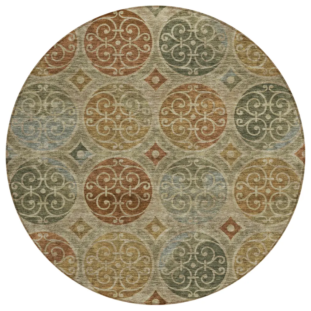 Chantille ACN738 Taupe 8' x 8' Rug