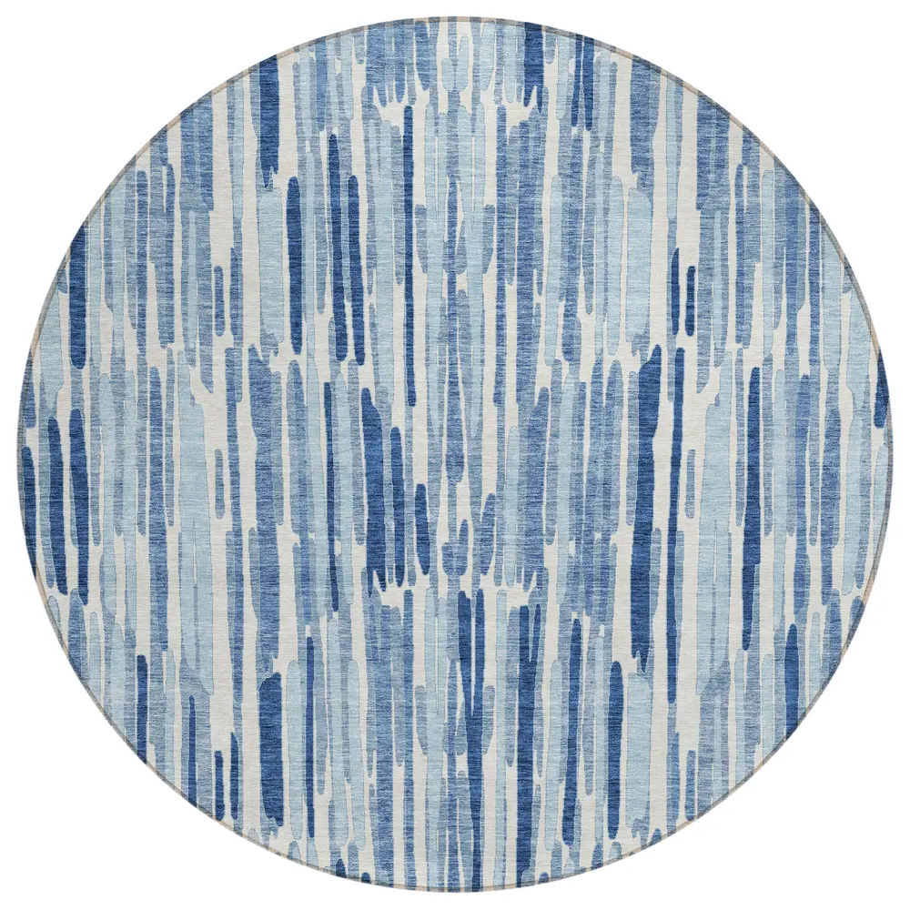 Chantille ACN739 Blue 8' x 8' Rug