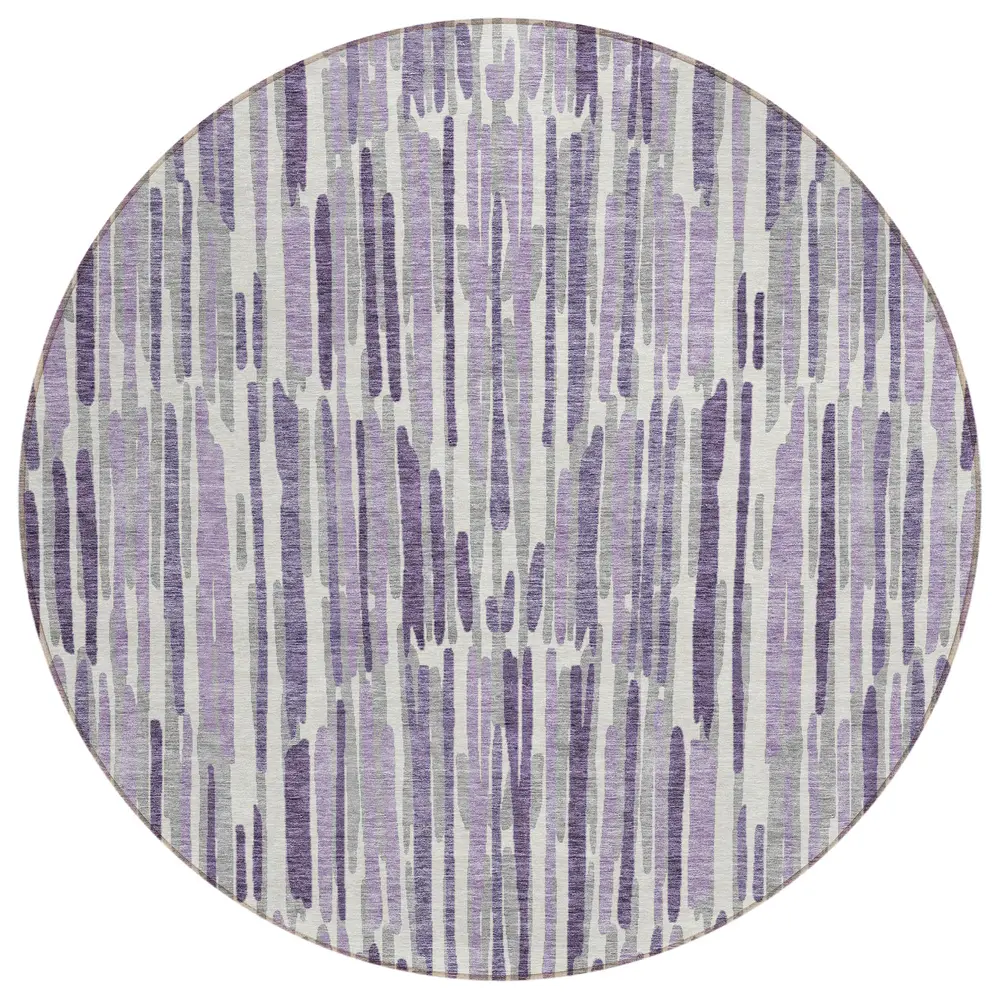 Chantille ACN739 Purple 8' x 8' Rug