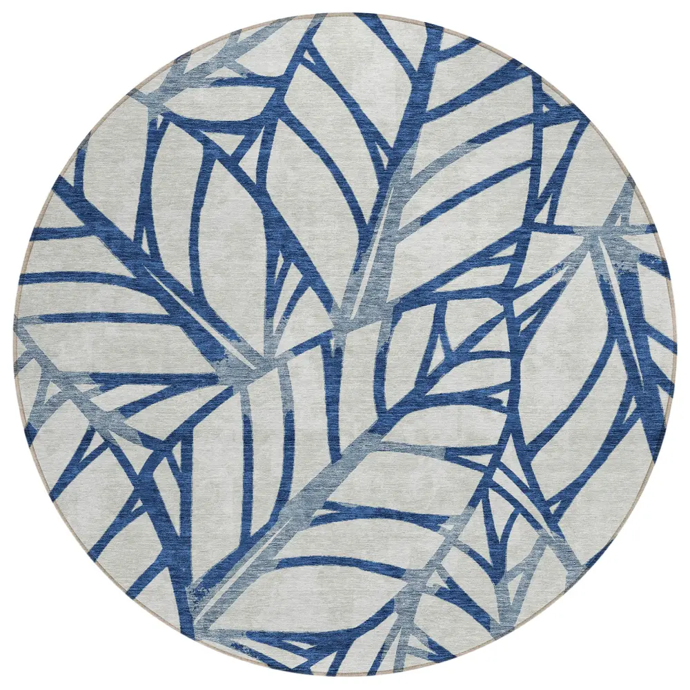 Chantille ACN741 Navy 8' x 8' Rug