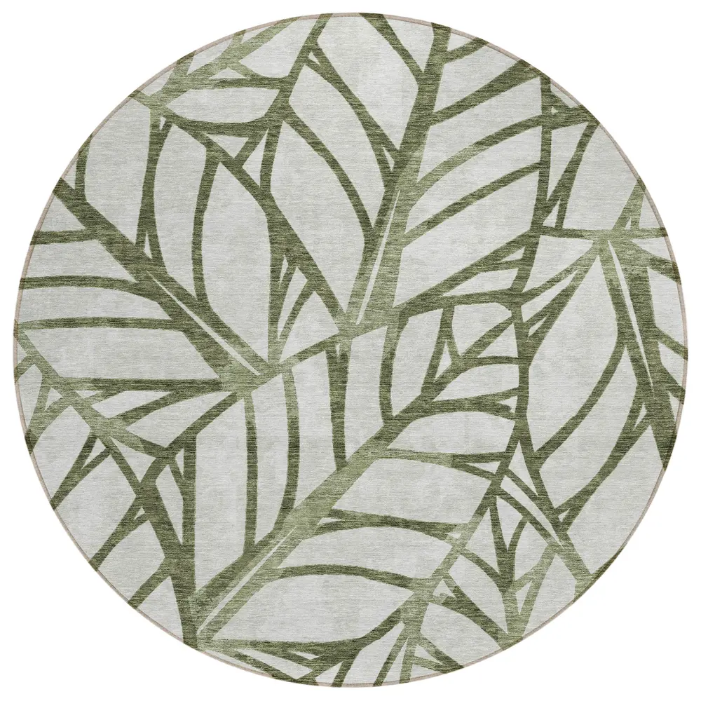 Chantille ACN741 Olive 8' x 8' Rug