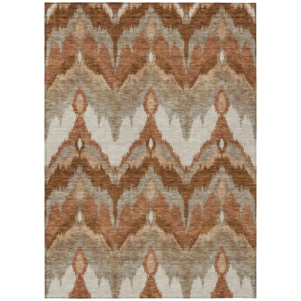 Chantille ACN743 Paprika 5' x 7'6