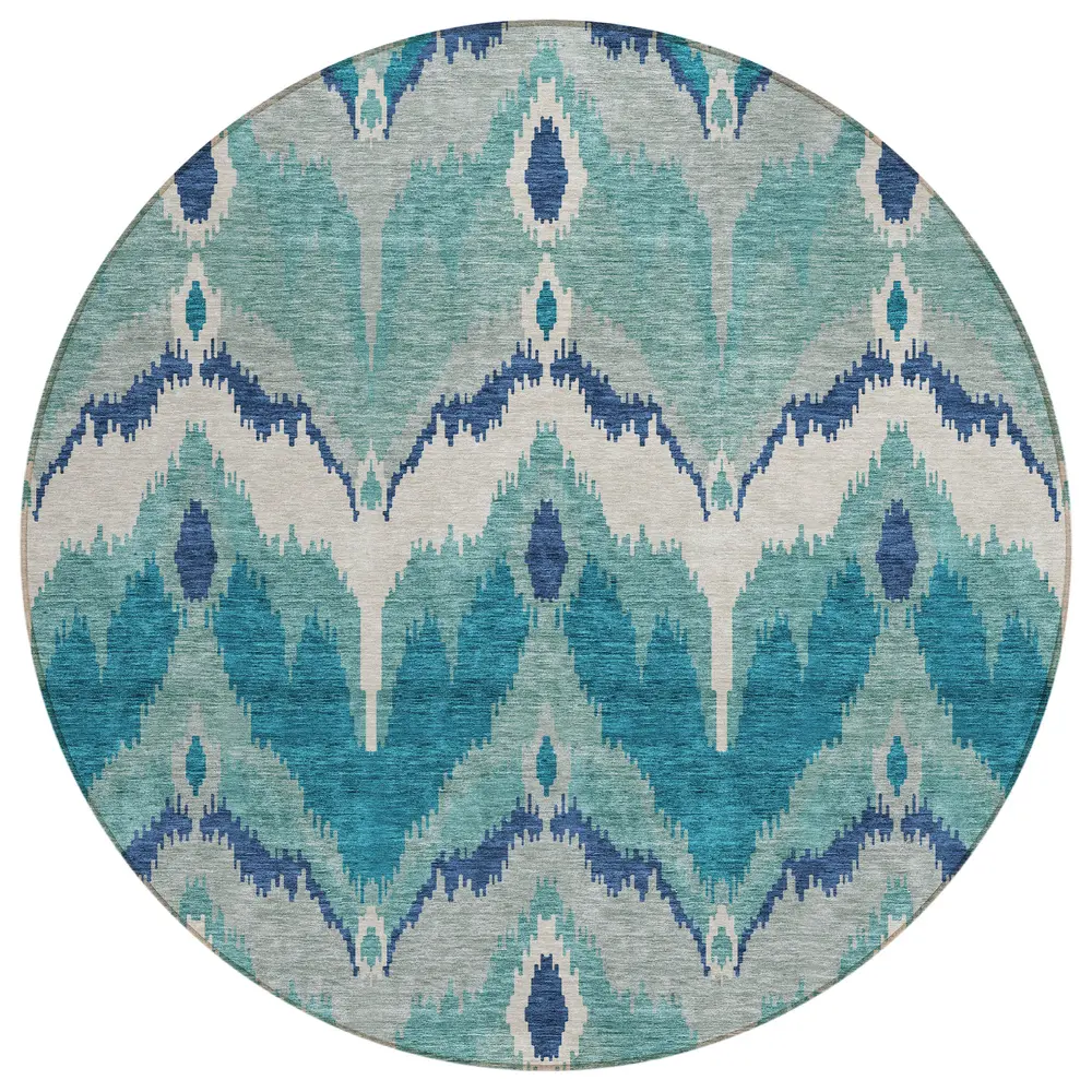Chantille ACN743 Teal 8' x 8' Rug