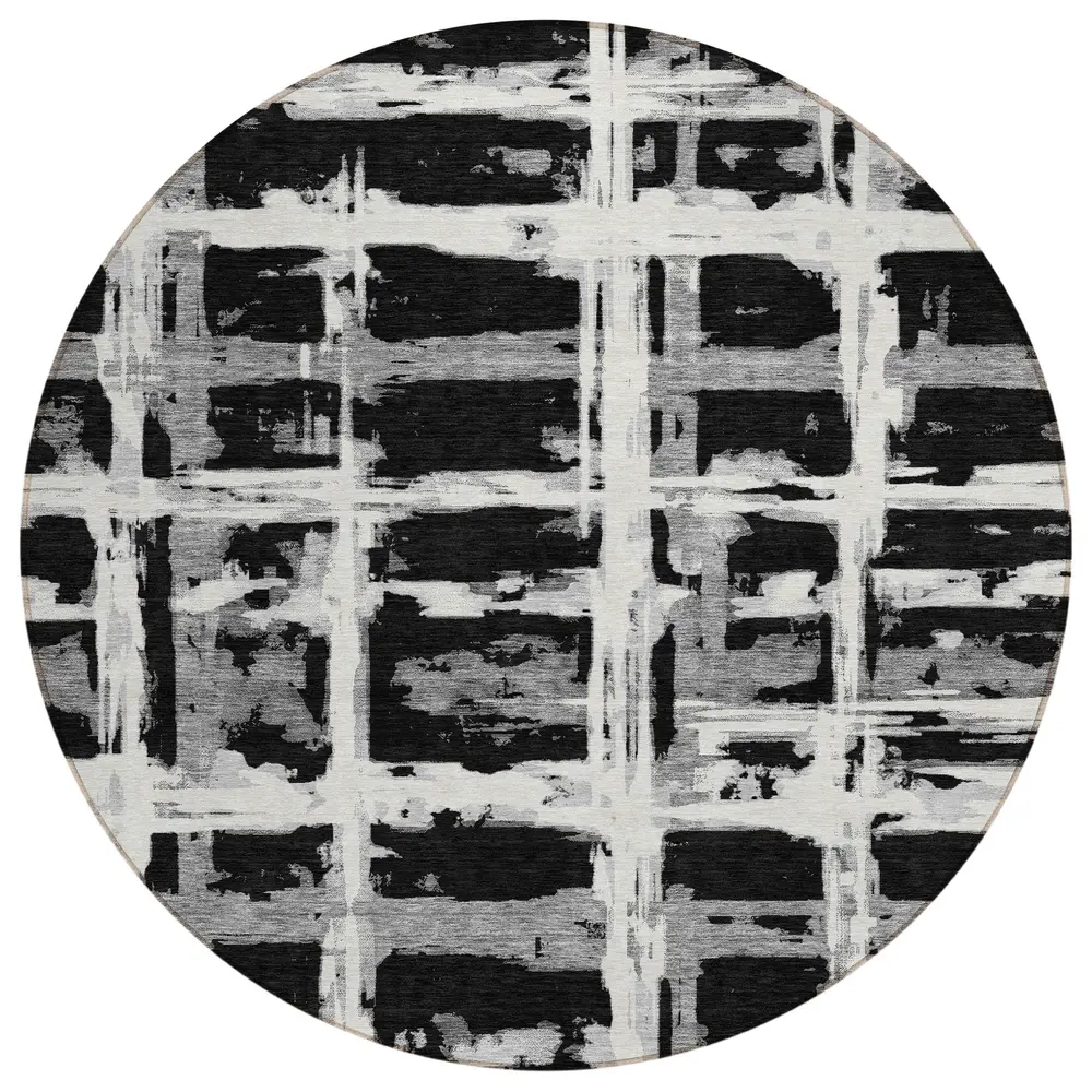 Chantille ACN745 Black 8' x 8' Rug