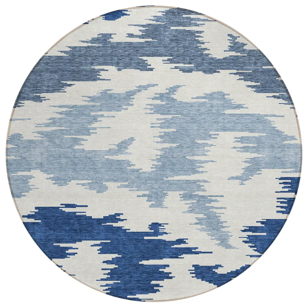 Chantille ACN746 Navy 8' x 8' Rug