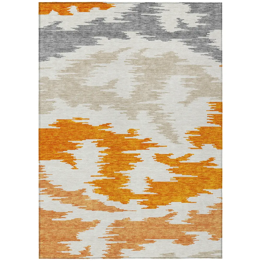 Chantille ACN746 Orange 3' x 5' Rug