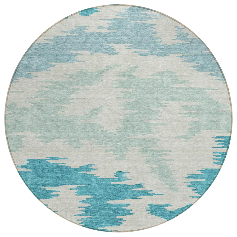 Chantille ACN746 Teal 8' x 8' Rug