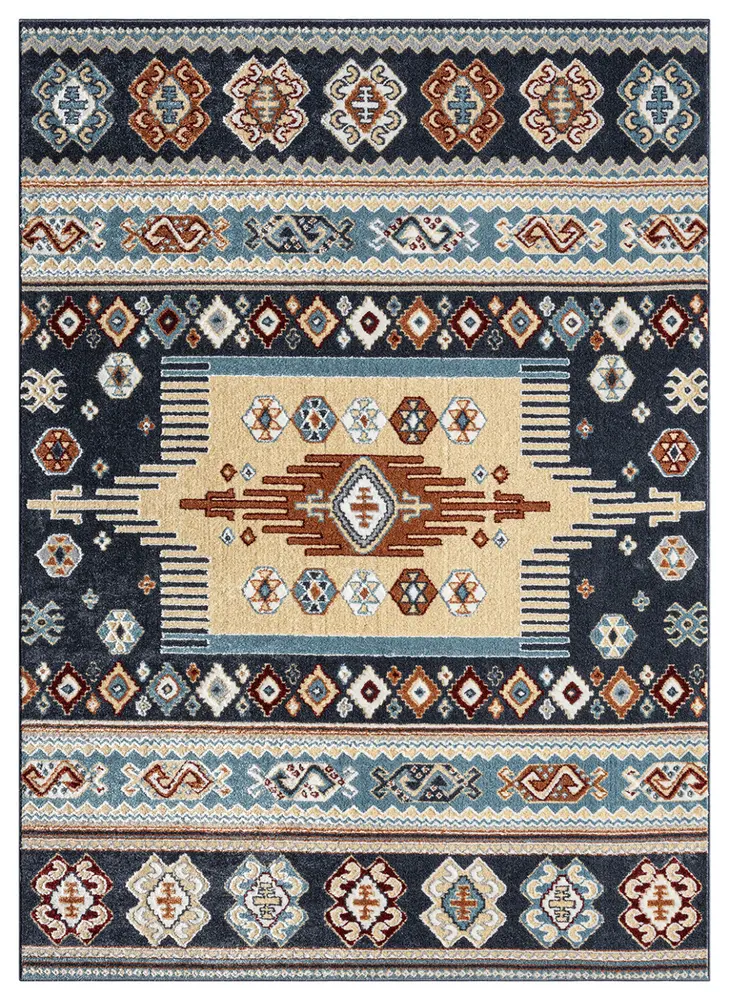 United Weavers Stratton Denali Navy Area Rug 7'10